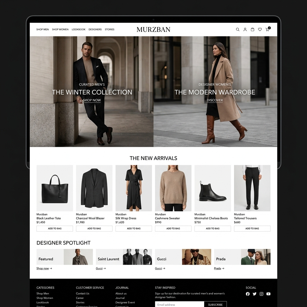 Murzban: Clothing Luxury